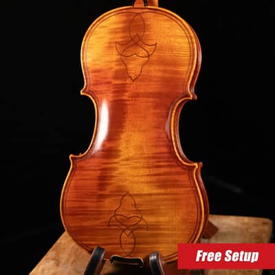 Scott Cao STV-750E Da Salo 1580 Gaspar 1-Piece Back Violin - 4/4 image 2