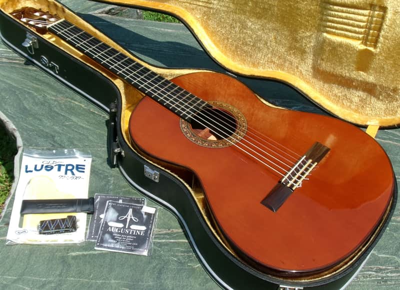 1973 Kazuo Yairi YC-50 Handcrafted Classical Guitar Jacaranda +Hard Case plus more extras image 1