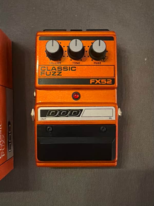 DOD Classic Fuzz FX52 1989 - 1997 - Orange image 1