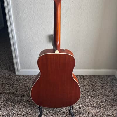Fender Paramount PR-180E Resonator 2022 - Present Aged Cognac Burst image 4