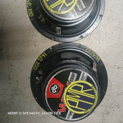 8" 16 OHM SPEAKERS 2 AVAILABLE DB DRIVE G2 *READ THE DESCRIPTION* AMPEG KUSTOM FENDER CRATE ROLAND 16 OHMS POWERHOUSES! PMR SPEAKERS HOT-RODDED image 3