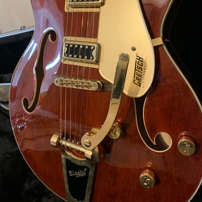 Gretsch G5422TG Electromatic Double Cutaway Hollow Body with Bigsby, Gold Hardware 2018 - Present - Walnut Stain image 2