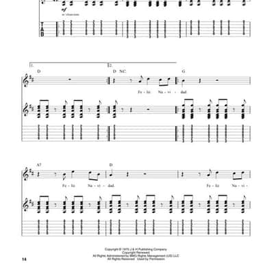 Hal Leonard Christmas Songs Deluxe Guitar Play-Along Volume 10 Bild 4