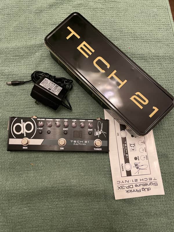 Tech 21 DP-3X dUg Pinnick Signature Bass Distortion 2010s - Black image 1