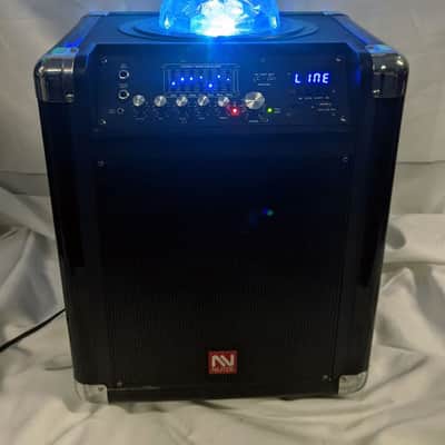 NUTEK TS-20110b-1 10-inch 5ah Portable Sound System With Disco Light, Bluetooth image 8