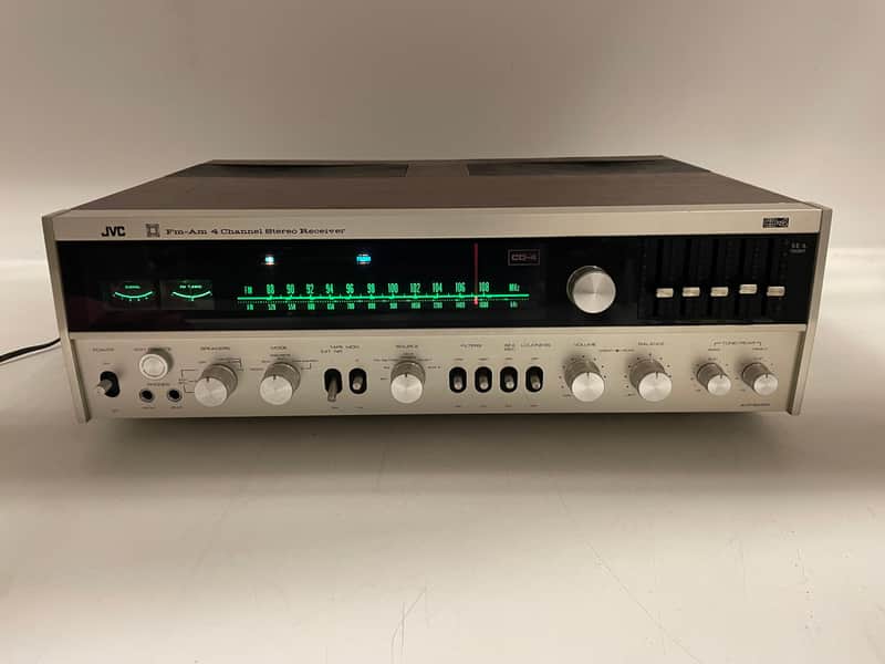 JVC - 4VR-54 4 6X - CD-4 Quadraphonic - 4 Channel Stereo Receiver