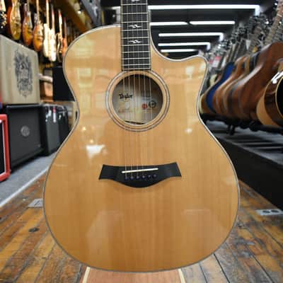 Taylor Custom Catch #8 C14CE Grand Auditorium Sitka Spruce/Flamed Maple Acoustic-Electric Guitar 2024 Lilac Wine w/Hard Case image 1