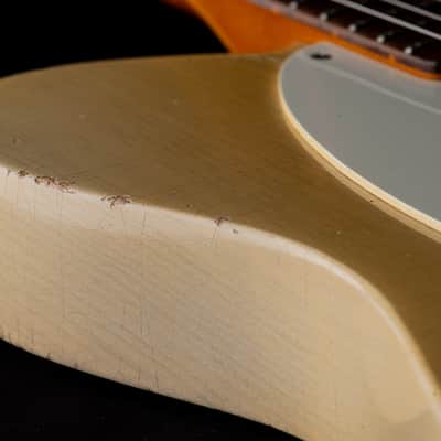 Fender Telecaster 1960's replica - Rosewood board, White Blond, nitro, light relic image 12