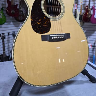 Martin (2025) 000-28 Left Handed Acoustic Guitar - Natural W/ OHSC & PLEK*D #199 image 1