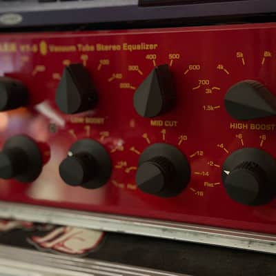 D.W. Fearn VT-5 Stereo Tube Equalizer 2010s - Red Bild 5