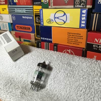 1 x NOS Military 12AT7WC 6201 Audio Tube ~ Premium Grade Low Noise ECC81 12AT7 ~ Neutral Tone Balanced Stage Musical Sweet Discreet Bass ~ Sony C800G PSU Upgrade image 1