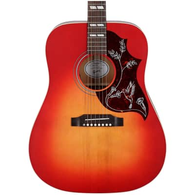 Gibson Hummingbird Special Acoustic-Electric Guitar (with Case), Vintage Cherry Sunburst image 4