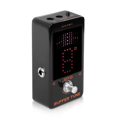 JOYO JF-19 Buffer Tune Pedal Accurate Tuner LED Screen Electric Bass, Guitar etc image 3