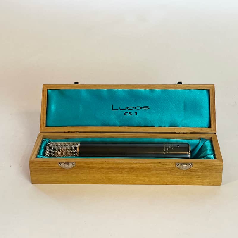 Lucas CS1 Matched Pair - Tube Condenser Microphones image 1