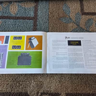 Vintage 1966-1967 Fender Musical Instruments Full-Line Catalog! Rare, Original Case Candy, Paperwork! image 10