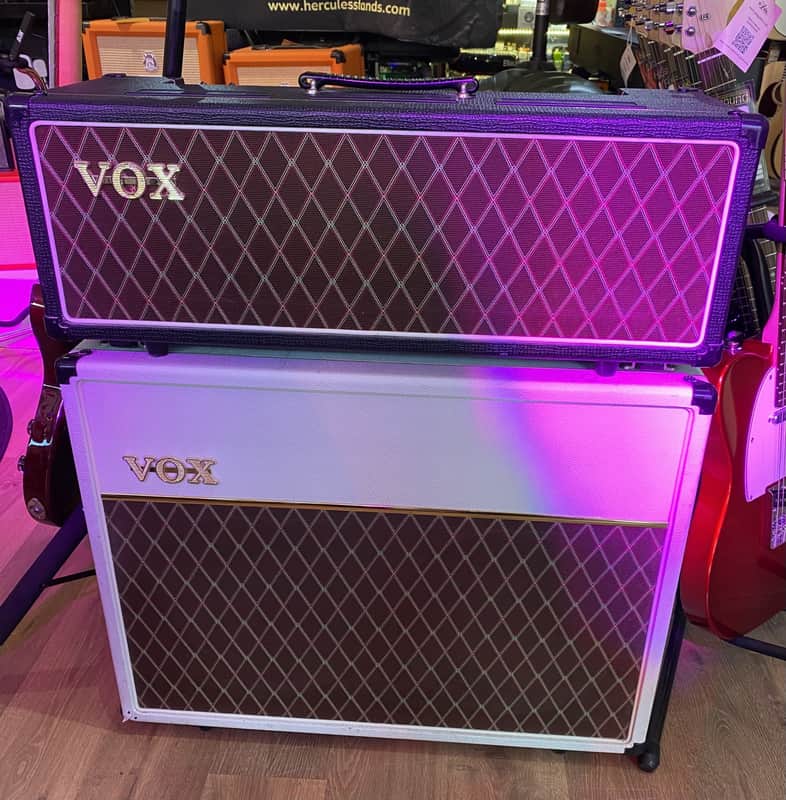 Vox Ac30CH Head and V212C Cabinet 2017 - Black and White image 1