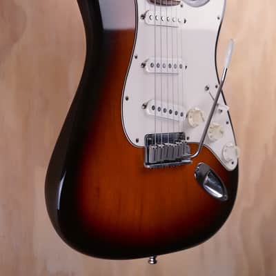 Fender American Standard Stratocaster Electric Guitar in Sunburst, 1990's Model image 2