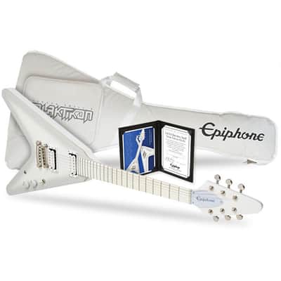 Epiphone Limited Edition Brendon Small Snow Falcon White Gloss Finish Electric Guitar image 6