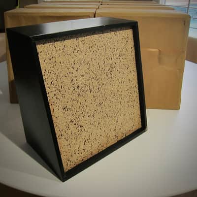 JENCO Speaker Cabinet 10" Vintage NOS Empty Cabinet Only Circa-1950s-1960s-Black with Splatter Grill Cloth image 1
