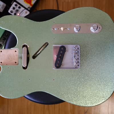 Partscaster: Guitar Mill Coke Bottle Flake T-Style + Fender Bullet 1 Neck – Complete Premium Build, Mastery, Arcane, Rutters with Extras! image 23