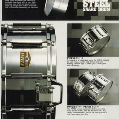 Tama Granstar Era 6.5x14 Seamless Steel Snare Drum image 6