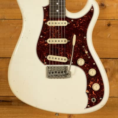 Novo Select Idris | Olympic White - Tortoise Shell Pickguard image 1