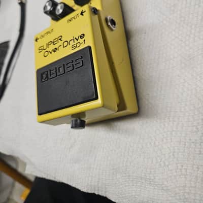 Boss. Sd 1 overdrive pedal Sd 1 image 1