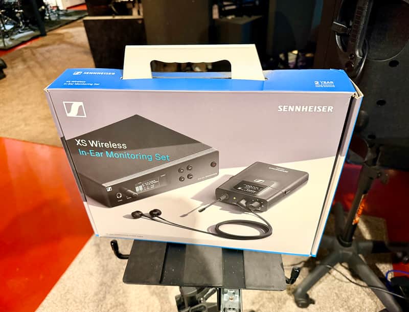 Sennheiser XSW-D IEM Set -A BAND 2022 - Present - Black image 1