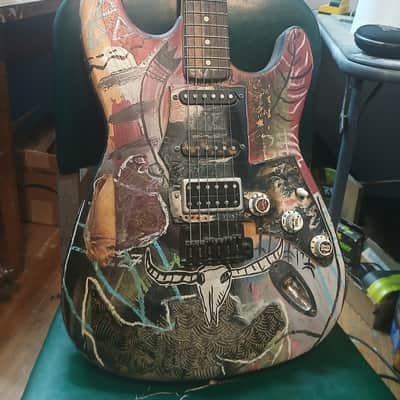 Fender Stratocaster 2003 - Custom Artwork image 1