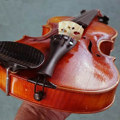 RESTORED KARL HOFNER 3/4 TRADE VIOLIN MADE IN BUBENREUTH GERMANY WITH SOFT CASE, BOW & SHOULDER REST imagen 13