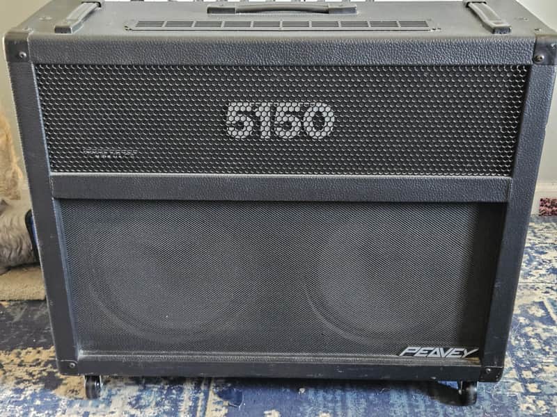 Peavey 5150 212 60-Watt 2x12" Guitar Combo 2000s - Black image 1