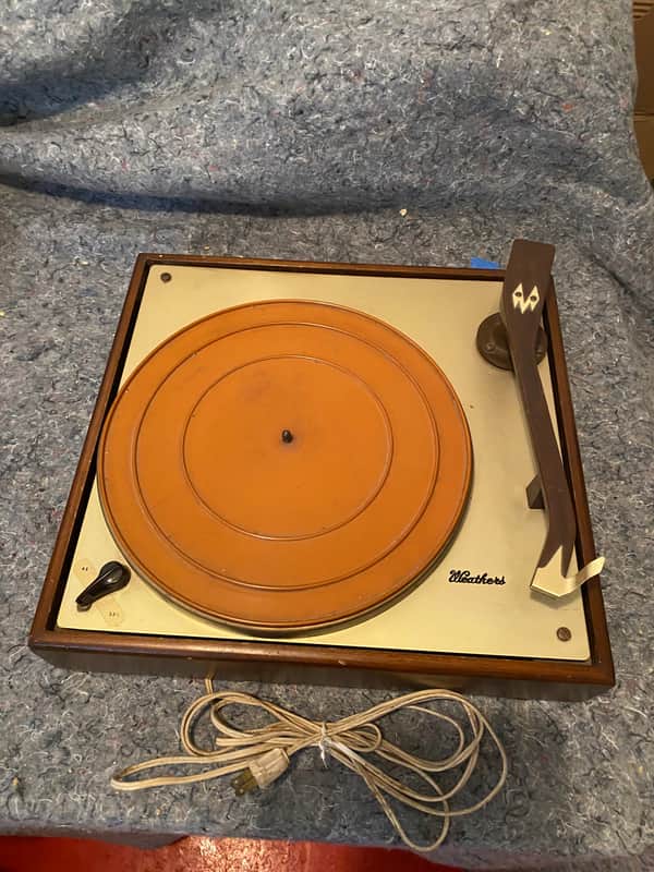 WEATHERS VINTAGE TURNTABLE SYNCHROMATIC SUPER 66 1958-1963 - Gold