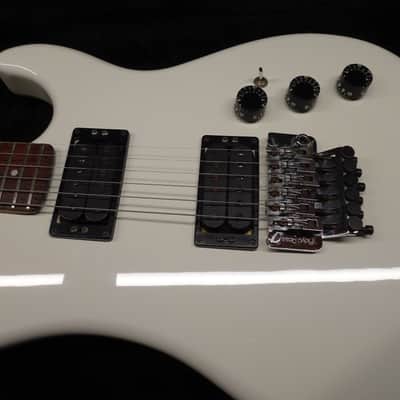 Rare Kramer Pacer Imperial USA 1984 Banana Headstock- Artic White image 5