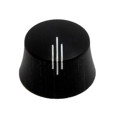 PK-KC304 (1) Black Wood Knob D'Angelico Style Guitar Inch Size
