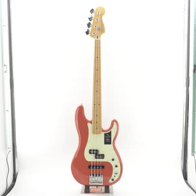 Fender Player Plus Precision Bass with Maple Fretboard 2024 Fiesta Red image 14