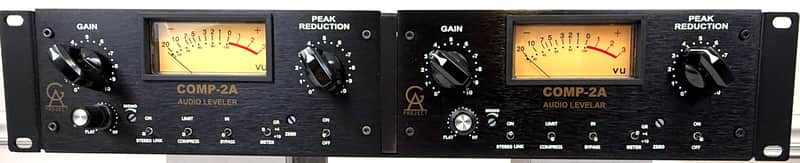 Golden Age Project COMP-2A 2 units for stereo wRack mount 2020s image 1