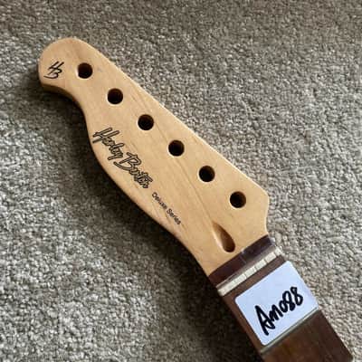 Maple Wodo Harley Benton Lefty Guitar Tele Style Neck, Rosewood Fingerboard 22 Frets image 2