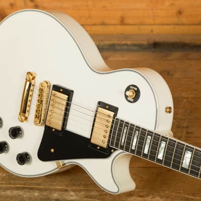 Gibson Custom Les Paul Custom w/Ebony Fingerboard Gloss | Alpine White image 5