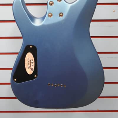 Schecter C-6 Deluxe Satin Metallic Light Blue image 4