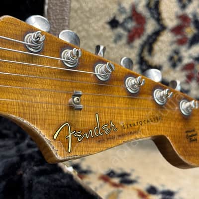 2022 Fender CS - LTD RSTD 61 Strat SHVY REL - ID 6093 image 13
