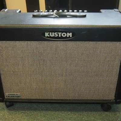 Kustom Quad 100 DFX 2x12 electric guitar combo amplifier image 1