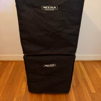 Mesa Walkabout Scout 15” Combo Amp with Matching Extension Cabinet In Rare Wine Red Lizard Tolex image 16