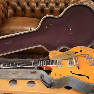 Gretsch 1963 Chet Atkins Nashville 6120 Orange image 7