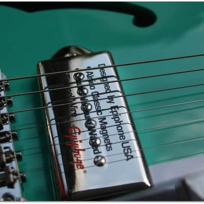 Epiphone  "Casino Bigsby Limited Turquoise" NO GIGBAG/NO HARDCASE image 8