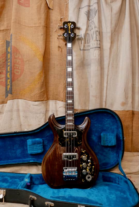 H.S. Anderson BB-1 Bass Guitar 1973 - Natural image 1