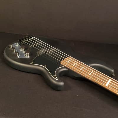 Yamaha BB735A Active 5 String Matte Black Bass w/bag image 16