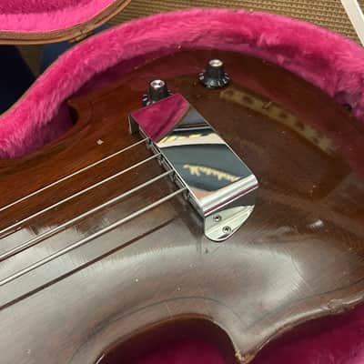 Vintage Gibson EB-1 Electric Bass 1969 Walnut HSC image 5