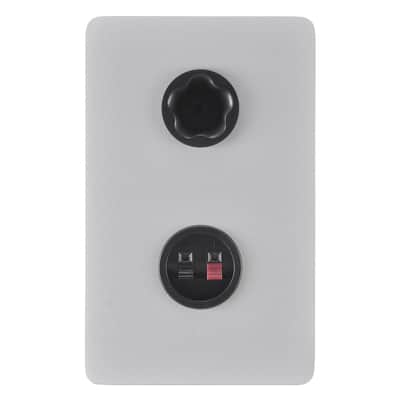 Mint Yamaha HS4 Active 4.5" 2-Way Studio Monitors - White image 4