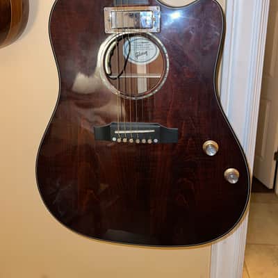 Gibson Montana J-45 Humbucker 2019 - Blood Orange image 3