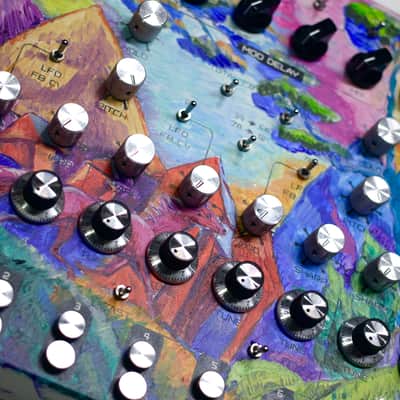 Soma Laboratory Lyra-8 Custom Painted (Red Horse); White; NEW; Organismic Synthesizer image 5